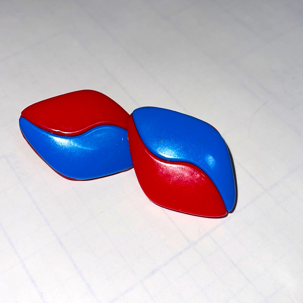 Luaite Statement Post 80's Abstract Earring